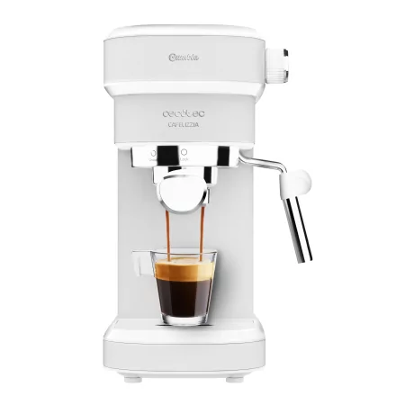 Kontrolsat - Máquina de Café Expresso Cecotec - ( Aço inoxidável - 1350 W - Branco ) Cafelizzia 790 Kontrolsat - Máquina de Café Expresso Cecotec - ( Aço inoxidável - 1350 W - Branco ) Cafelizzia 790