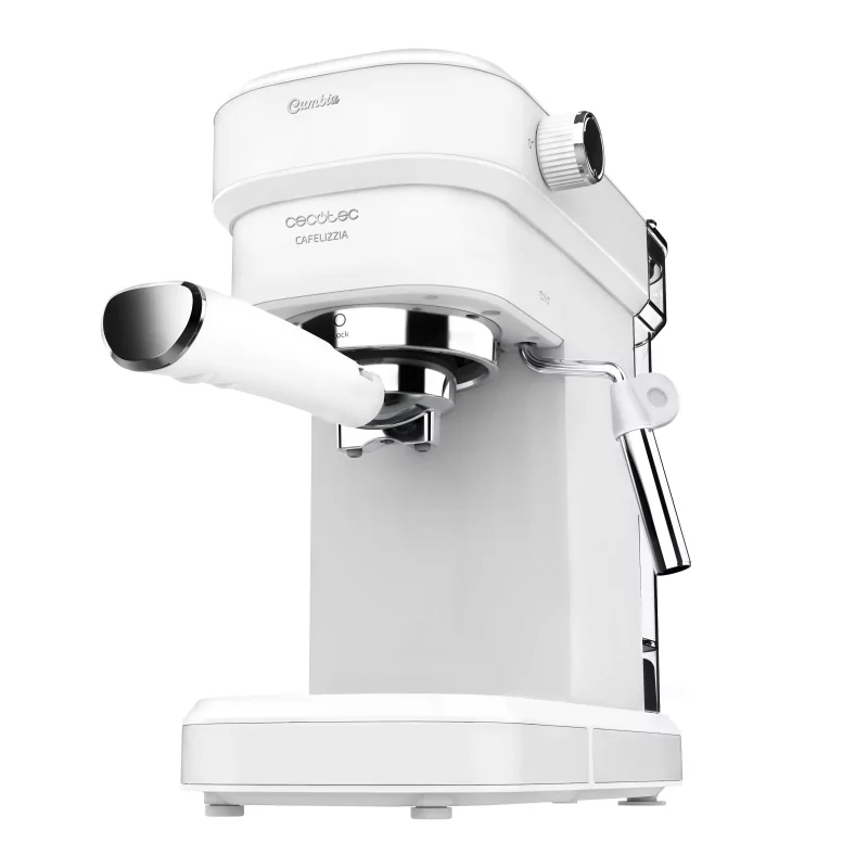 Kontrolsat - Máquina de Café Expresso Cecotec - ( Aço inoxidável - 1350 W - Branco ) Cafelizzia 790