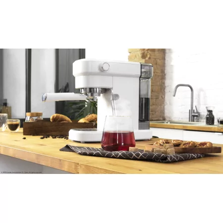Kontrolsat - Máquina de Café Expresso Cecotec - ( Aço inoxidável - 1350 W - Branco ) Cafelizzia 790 Kontrolsat - Máquina de Café Expresso Cecotec - ( Aço inoxidável - 1350 W - Branco ) Cafelizzia 790
