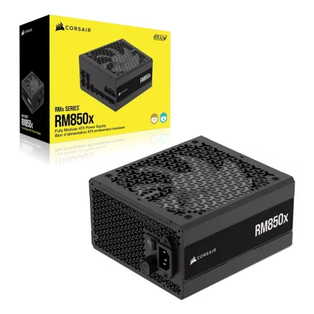 Kontrolsat - Corsair RM850x 850W 80 PLUS Gold – Fonte de Alimentação Full Modular com Alta Eficiência e Baixo Ruído Kontrolsat - Corsair RM850x 850W 80 PLUS Gold – Fonte de Alimentação Full Modular com Alta Eficiência e Baixo Ruído