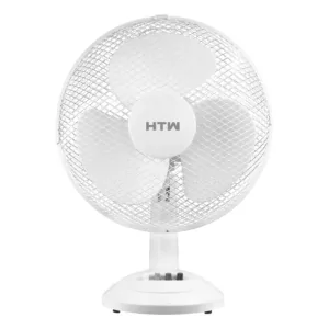 Kontrolsat - Ventoinha de Mesa HTW - (35W - 3 Velocidades - Branca) - HTW-VM-35FT