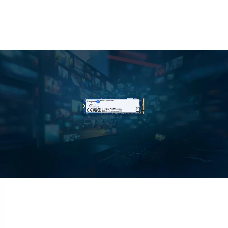 Kontrolsat - Kingston NV3 1TB M.2 PCIe 4.0 NVMe SSD - High Performance and Speed