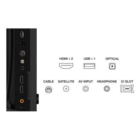 Kontrolsat - Televisor Smart TV TCL 32S5K QLED de 32'' (81 cm) Full HD - Wi-Fi - Google TV