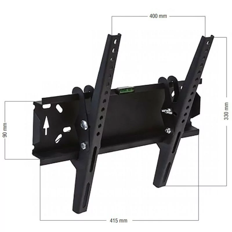 Soporte para TV Vontech KT 32SA para televisores de 22" a 40" con inclinación.