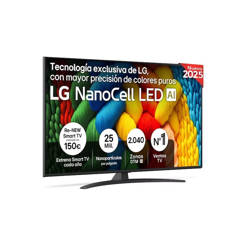 Kontrolsat - LG NanoCell AI Smart TV 55" 4K - 55NANO81A6A Kontrolsat - LG NanoCell AI Smart TV 55" 4K - 55NANO81A6A