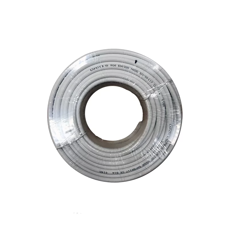 Cable Coaxial RG6 - 25M Daxis - Blanco Cable Coaxial RG6 - 25M Daxis - Blanco