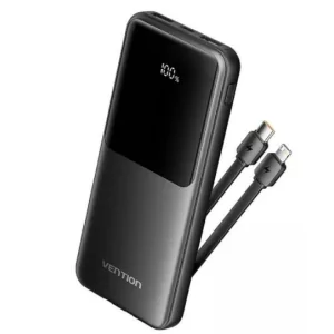 Kontrolsat - Powerbank Vention FHOB0 10000mAh – Carregamento Rápido 22.5W
