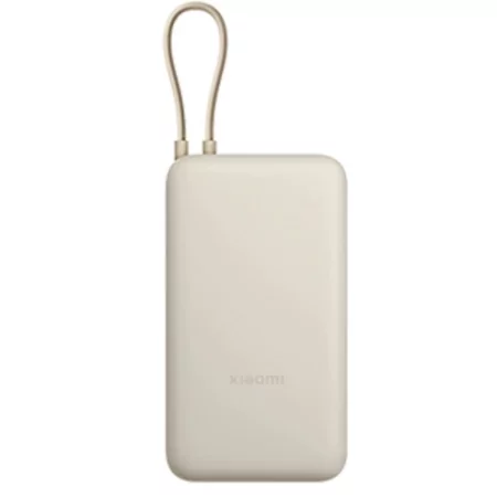 Kontrolsat - Xiaomi Power Bank 20000mAh 33W Tan – Bateria Externa com Carregamento Rápido e 3 Portas Kontrolsat - Xiaomi Power Bank 20000mAh 33W Tan – Bateria Externa com Carregamento Rápido e 3 Portas