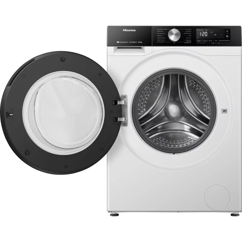 Kontrolsat - Máquina de Lavar e Secar Hisense WD3S8043BW3 (8/5kg - Classe A/D - Wi-Fi)