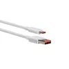 Cabo USB Xiaomi 6A Type-A para Type-C - 1m - Branco