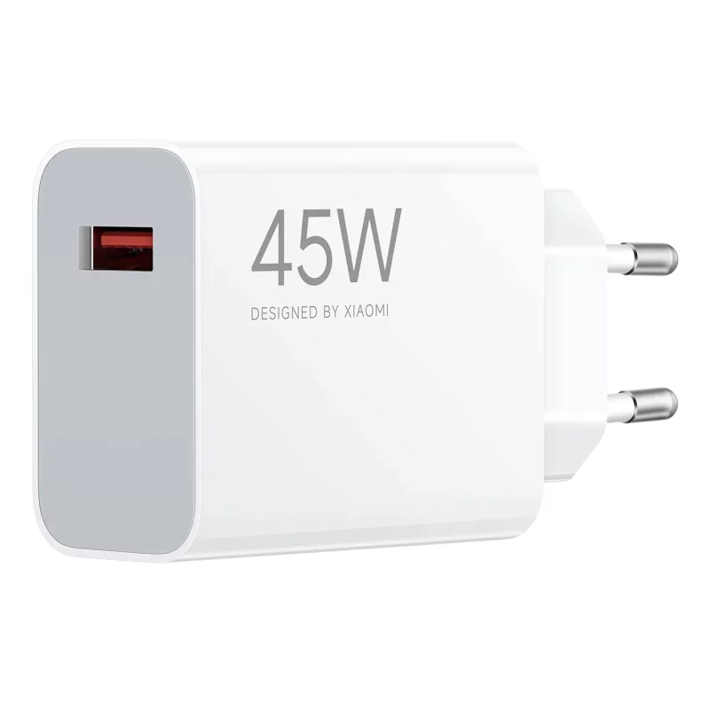 Kontrolsat - Carregador de Parede Xiaomi 45W Turbo Charger – 45W, USB-A, Carga Rápida