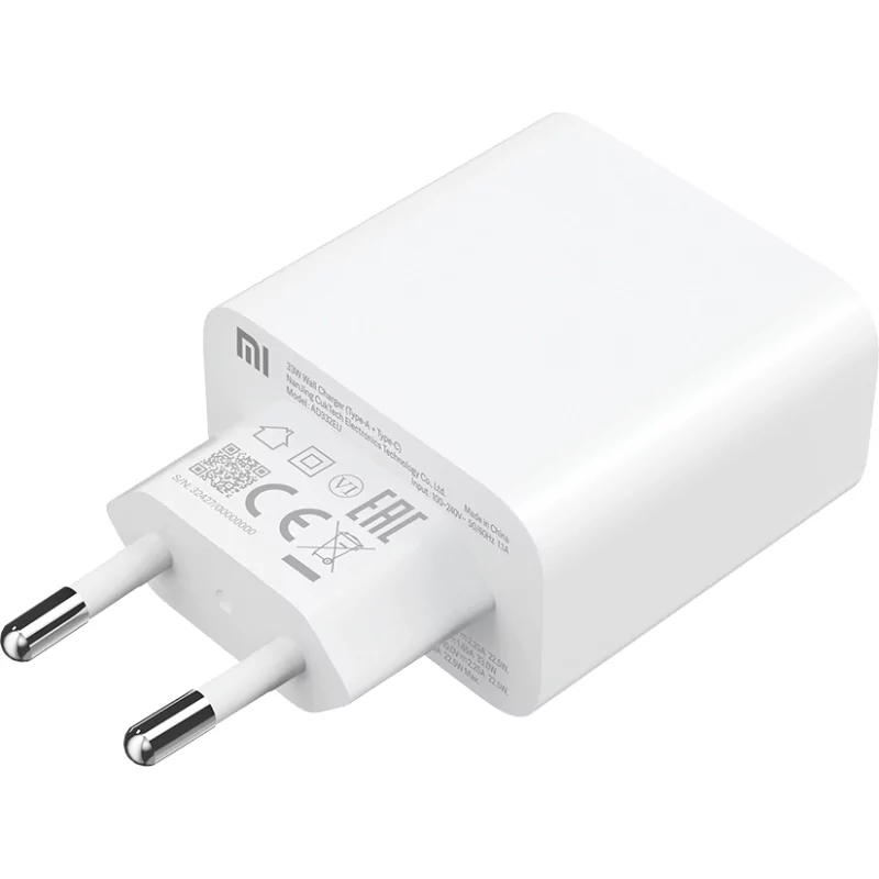 Kontrolsat - Carregador Xiaomi MI 33W Double Fast Charger com Dupla Porta USB – BHR4996GL Kontrolsat - Carregador Xiaomi MI 33W Double Fast Charger com Dupla Porta USB – BHR4996GL