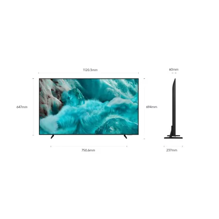 Kontrolsat - Smart TV Samsung 50" QLED 4K – TQ50Q7FAAUXXC (Vision AI, Quantum HDR, Dolby Atmos, Gaming Hub) Kontrolsat - Smart TV Samsung 50" QLED 4K – TQ50Q7FAAUXXC (Vision AI, Quantum HDR, Dolby Atmos, Gaming Hub)