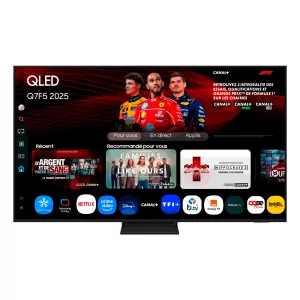 Kontrolsat - Smart TV Samsung 75" – (QLED 4K UHD – Tizen – HDR10+ – Dolby Atmos – TQ75Q7F5AU)