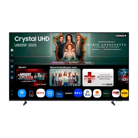 Kontrolsat - Samsung 55" Smart TV – (Crystal UHD 4K - Tizen - HDR10+ - TU55U8005FUXXC) Kontrolsat - Samsung 55" Smart TV – (Crystal UHD 4K - Tizen - HDR10+ - TU55U8005FUXXC)