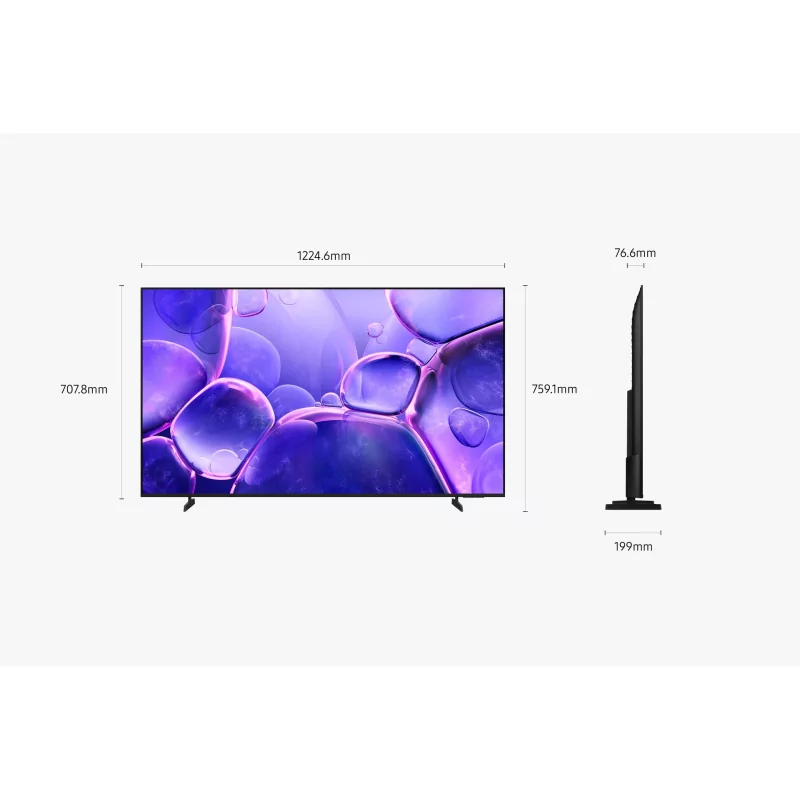 Kontrolsat - Samsung 55" Smart TV – (Crystal UHD 4K - Tizen - HDR10+ - TU55U8005FUXXC)