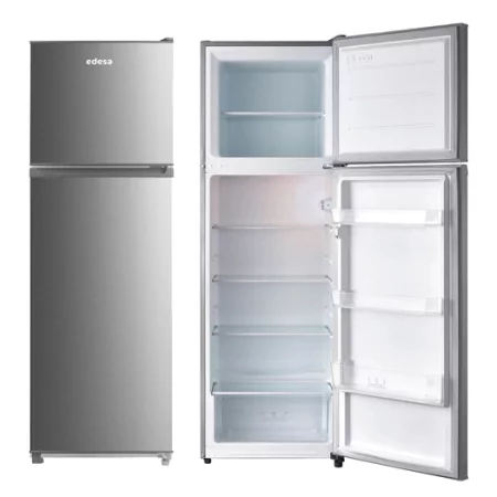 Kontrolsat - Edesa EFT-1711 EX/B Fridge Freezer (294L - Class E - Stainless) Kontrolsat - Edesa EFT-1711 EX/B Fridge Freezer (294L - Class E - Stainless)
