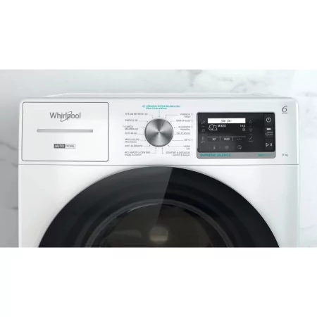 Kontrolsat - Máquina Lavar Roupa Whirlpool - 8Kg 1400rpm Branca - W8 W846WR SPT Kontrolsat - Máquina Lavar Roupa Whirlpool - 8Kg 1400rpm Branca - W8 W846WR SPT
