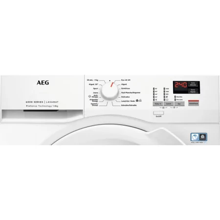 Kontrolsat - Máquina Lavar AEG L6FBK841P 8Kg Inverter ProSense Classe A Kontrolsat - Máquina Lavar AEG L6FBK841P 8Kg Inverter ProSense Classe A
