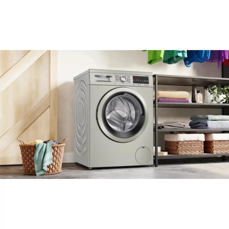 Kontrolsat - Bosch Washing Machine WUU28T6KES (9 kg - 1400 rpm - Stainless Steel)