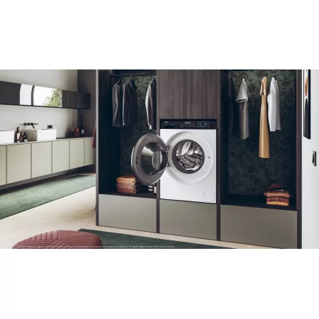 Kontrolsat - Máquina de Lavar Roupa Haier HW80-BP14939-IB (8kg - 1400rpm - Classe A)