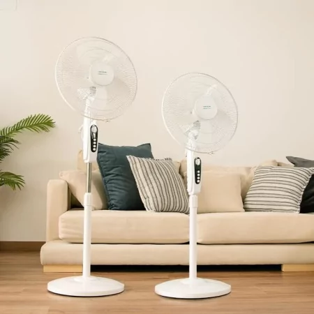 Kontrolsat - Ventoinha de Pé Cecotec - 45W 135cm - Energy Silence 515 MaxFlow - Branco Kontrolsat - Ventoinha de Pé Cecotec - 45W 135cm - Energy Silence 515 MaxFlow - Branco