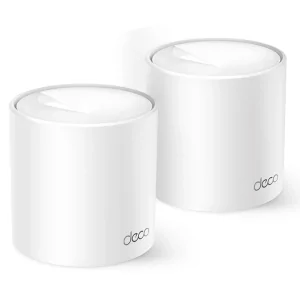 Kontrolsat - Sistema Mesh WiFi TP-Link Deco X10 (2-pack) (Wi-Fi 6 - 1500 Mbps - 520 m²)