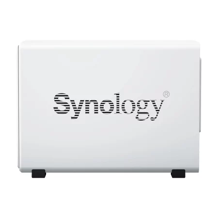 Kontrolsat - NAS Synology DiskStation DS223j | 2 Baías | CPU 4-Core Realtek RTD1619B | RAM 1GB DDR4 | Branco
