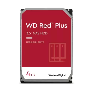 Kontrolsat - Disco Rígido 3.5" Western Digital WD Red Plus 4TB 5400RPM 256MB Cache SATA 6Gb/s