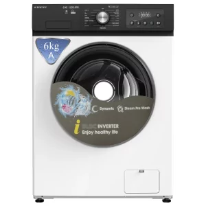 Kontrolsat - Máquina de Lavar Jocel 6Kg - 1200rpm Inverter - Branca - Eficiente e Silenciosa