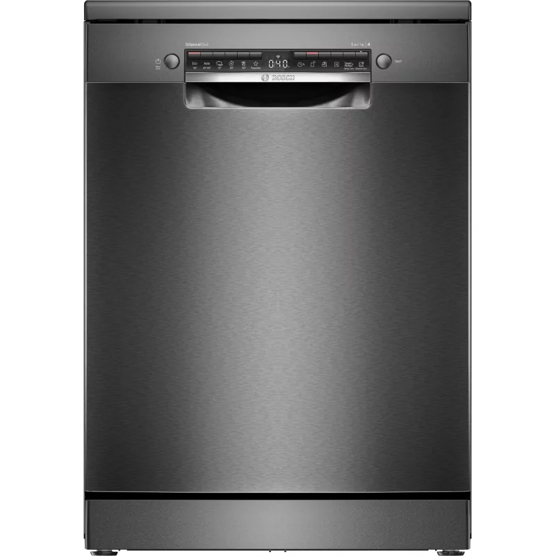 Kontrolsat - BOSCH Dishwasher SMS4EMC06E - 14 Place Settings, Class B, Black Steel Kontrolsat - BOSCH Dishwasher SMS4EMC06E - 14 Place Settings, Class B, Black Steel