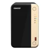 NAS QNAP 2-Bay Celeron N5105/N5095 4C/4T,8GB/2x2.5GbE/USB/Tower