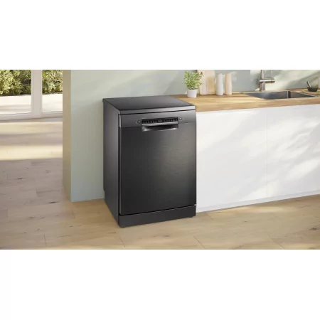 Kontrolsat - BOSCH Dishwasher SMS4EMC06E - 14 Place Settings, Class B, Black Steel Kontrolsat - BOSCH Dishwasher SMS4EMC06E - 14 Place Settings, Class B, Black Steel
