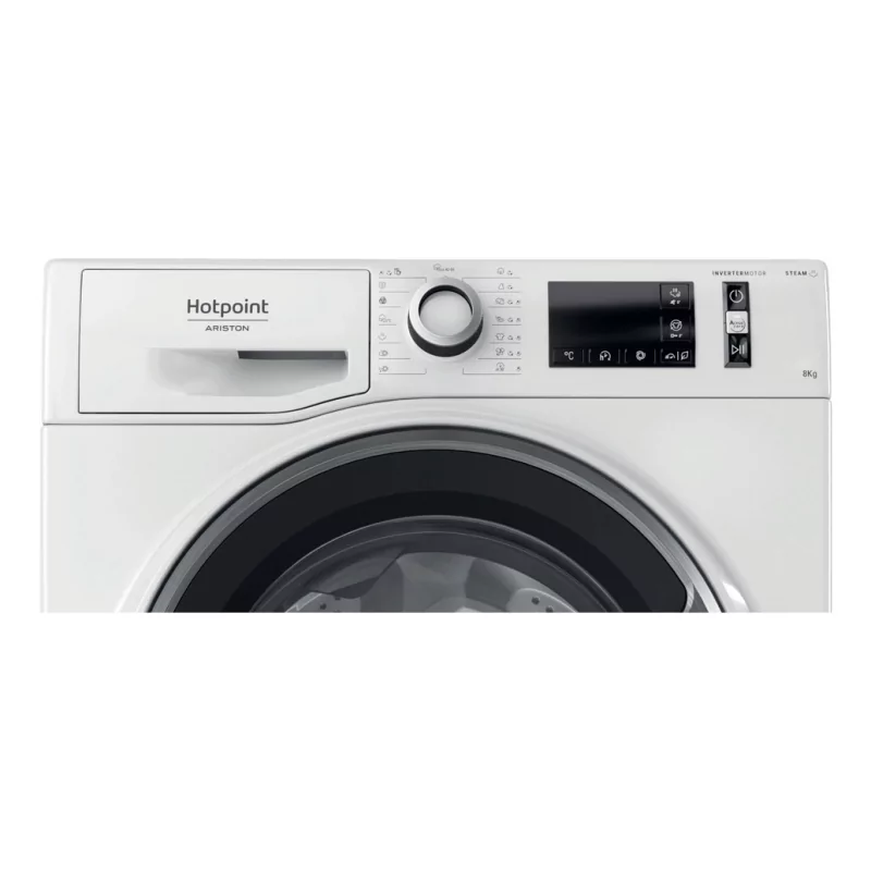 Kontrolsat - Hotpoint Máquina de Lavar Roupa NM11 847 WS A EU - 8kg Classe A Steam Hygiene