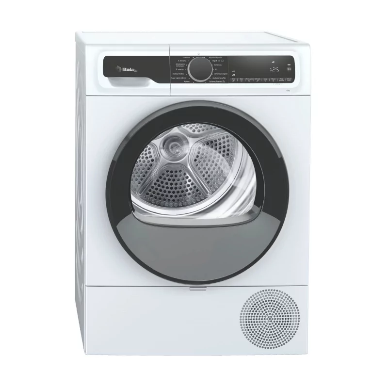 Kontrolsat - Máquina Secar Roupa Balay 3SB380B (8kg - Bomba Calor - A+++) - Secagem Inteligente Kontrolsat - Máquina Secar Roupa Balay 3SB380B (8kg - Bomba Calor - A+++) - Secagem Inteligente