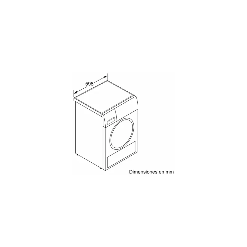 Kontrolsat - Máquina Secar Roupa Siemens iQ500 WQ33G2D0ES (8kg - Bomba Calor - A+++)