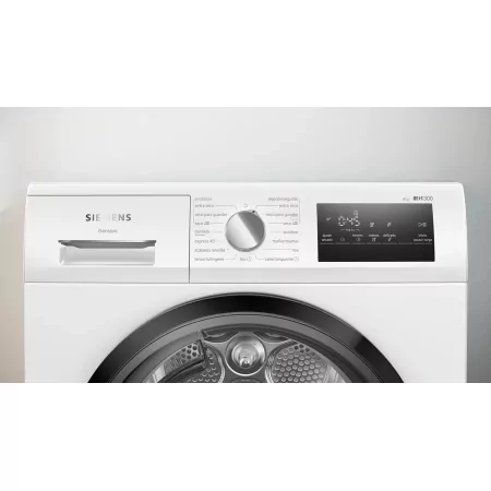 Kontrolsat - Máquina Secar Roupa Siemens iQ300 WT43HV91ES (8kg - Bomba Calor - A++) - Secagem Eficiente Kontrolsat - Máquina Secar Roupa Siemens iQ300 WT43HV91ES (8kg - Bomba Calor - A++) - Secagem Eficiente