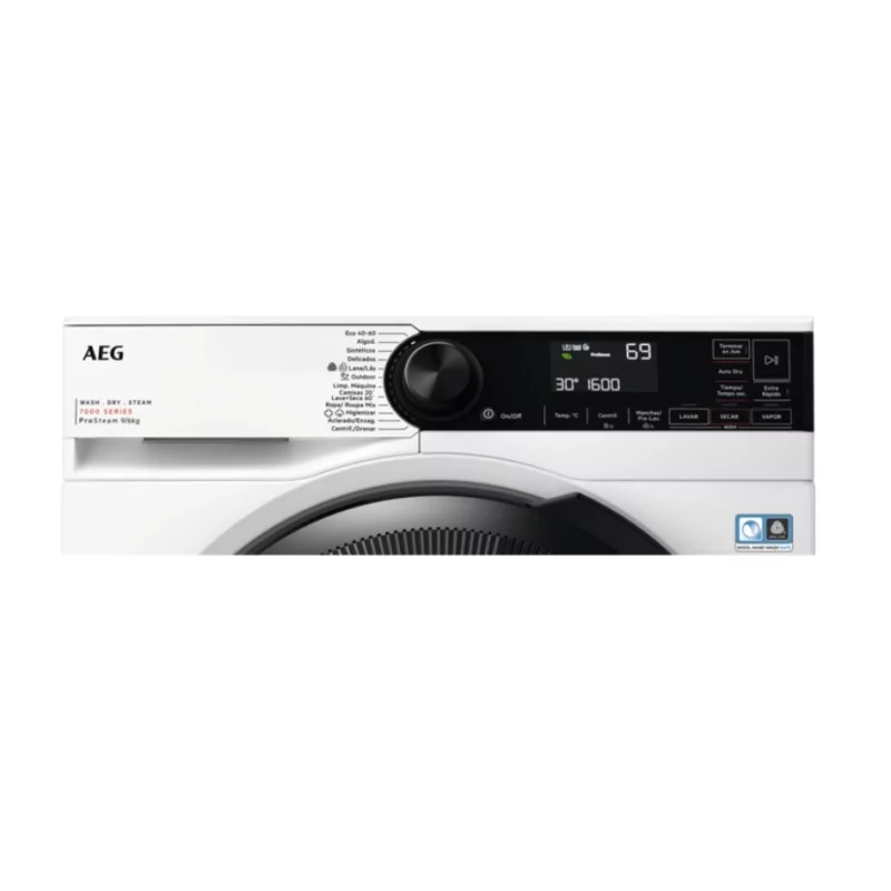 Kontrolsat - Washer Dryer AEG LWR7396O4B (9kg/6kg - 1600rpm - Class A)