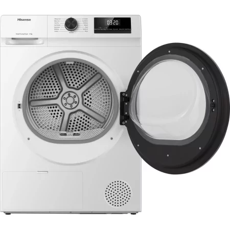 Kontrolsat - Máquina Secar Roupa Hisense DHQE800BW (8kg - Bomba de Calor - D) Kontrolsat - Máquina Secar Roupa Hisense DHQE800BW (8kg - Bomba de Calor - D)