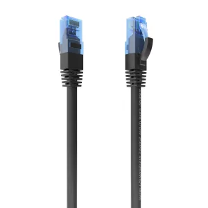 Kontrolsat - Cabo de Rede RJ45 AWG26 CCA UTP Cat6 Aisens - 1M - Preto