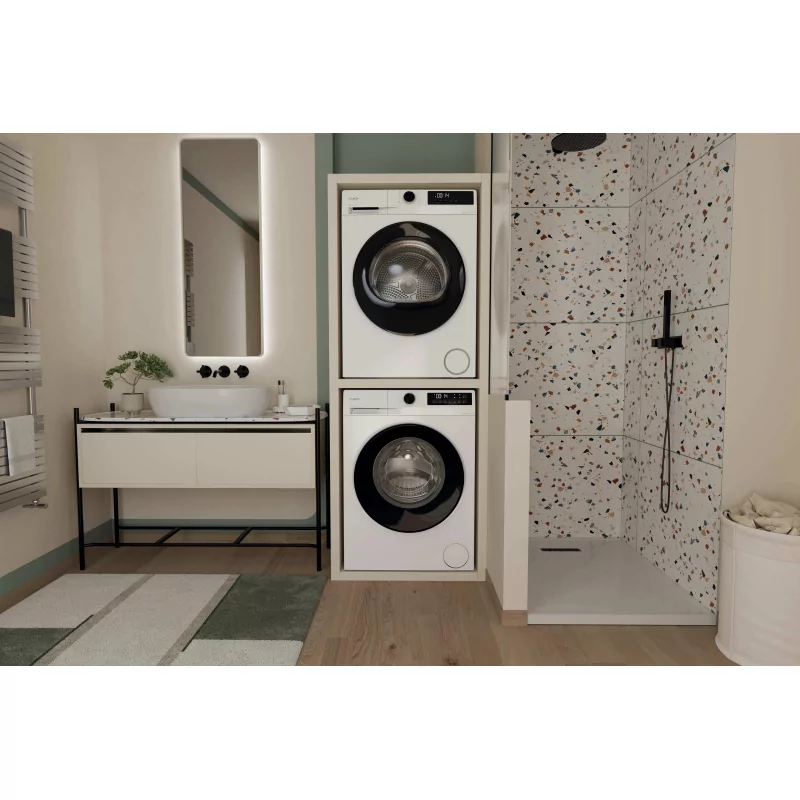Kontrolsat - Candy GDL81N1BS Clothes Dryer (8kg - Heat Pump - Class E) - Efficient Drying