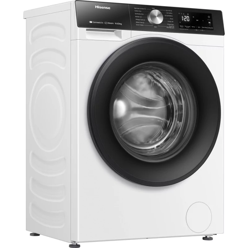 Kontrolsat - Máquina de Lavar Roupa Hisense WD3S1043BW3 (10.5kg - Classe A)