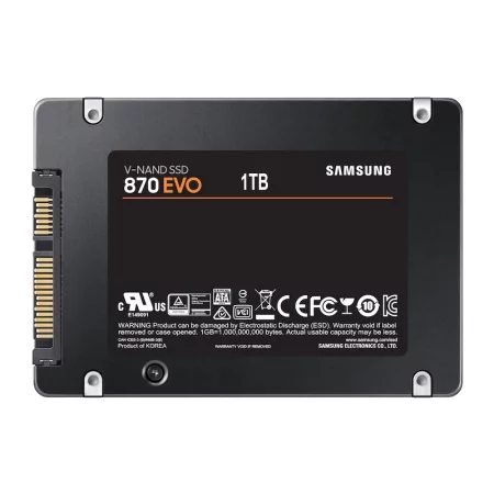 Kontrolsat - Samsung 870 EVO 1TB SSD (2.5" SATA 6.0 Gb/s - 560 MB/s) Kontrolsat - Samsung 870 EVO 1TB SSD (2.5" SATA 6.0 Gb/s - 560 MB/s)