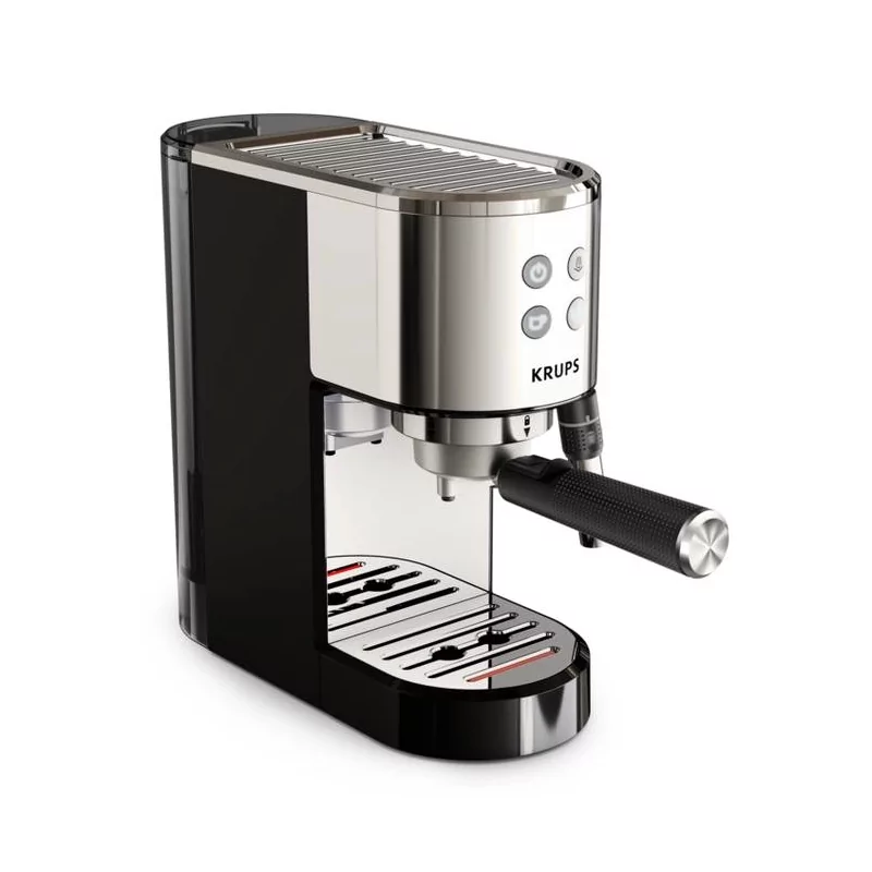 Kontrolsat - Máquina Café Expresso Krups Virtuoso+ 15 bar 1400W - Inox - XP444C10