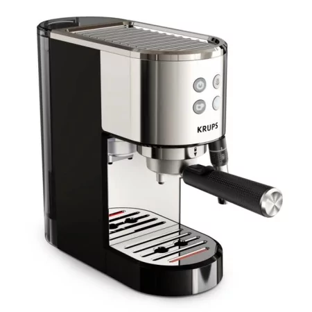 Kontrolsat - Coffee Machine Semi-automatic Espresso Machine Krups Virtuoso XP444C10 (15 bar - Stainless Steel + Black) Kontrolsat - Coffee Machine Semi-automatic Espresso Machine Krups Virtuoso XP444C10 (15 bar - Stainless Steel + Black)