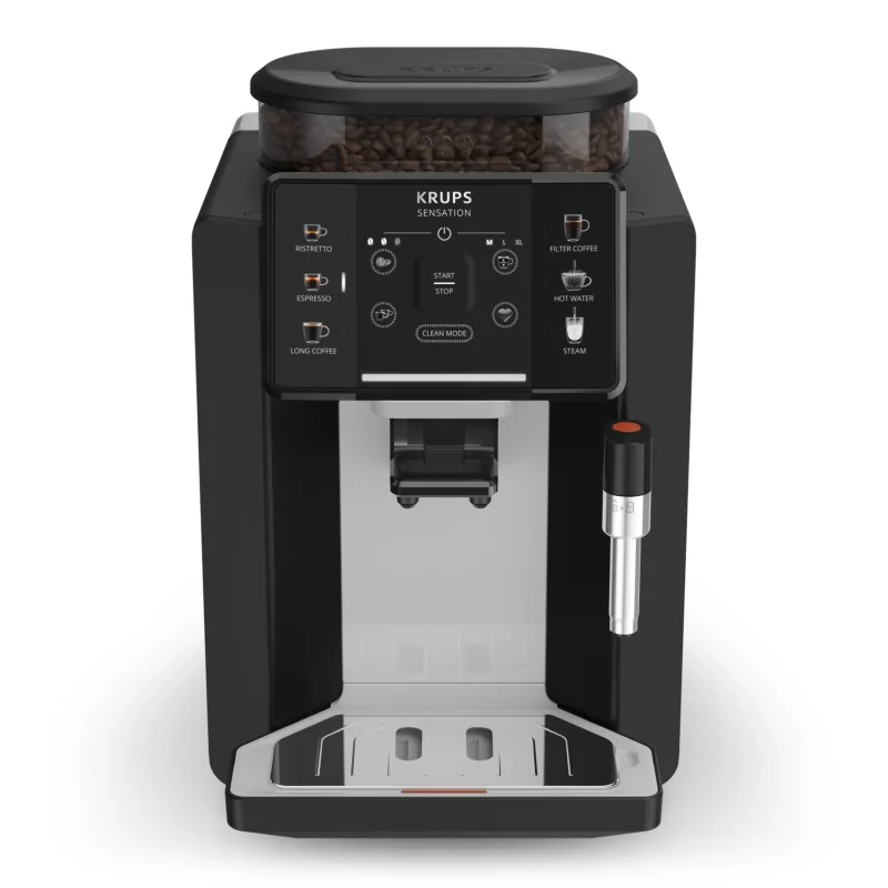 Kontrolsat - Máquina Café Expresso Krups Sensation 15 bar 1450W - Preto - EA910A10 Kontrolsat - Máquina Café Expresso Krups Sensation 15 bar 1450W - Preto - EA910A10