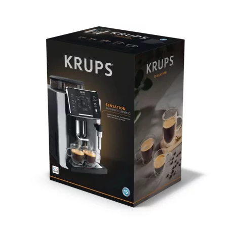 Kontrolsat - Máquina Café Expresso Krups Sensation 15 bar 1450W - Preto - EA910A10 Kontrolsat - Máquina Café Expresso Krups Sensation 15 bar 1450W - Preto - EA910A10