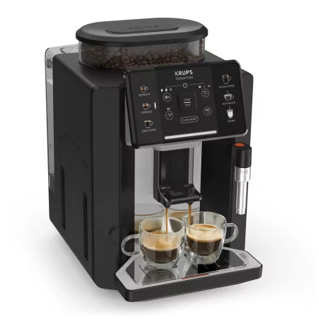 Kontrolsat - Máquina Café Expresso Krups Sensation 15 bar 1450W - Preto - EA910A10 Kontrolsat - Máquina Café Expresso Krups Sensation 15 bar 1450W - Preto - EA910A10