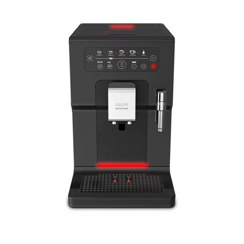 Kontrolsat - Krups EA870810 Intuition Essential Automatic Coffee Machine (15 bar - 1450 W - Black)