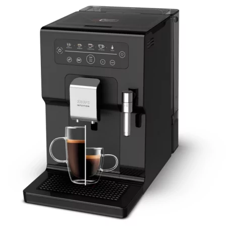 Kontrolsat - Krups EA870810 Intuition Essential Automatic Coffee Machine (15 bar - 1450 W - Black)
